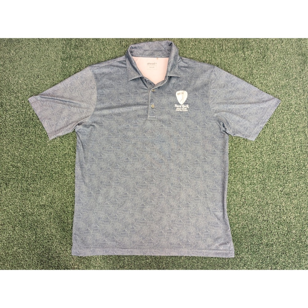 Ahead Women's Performance Hard Rock Golf Punta Cana Polo Shirt Tropical Medium